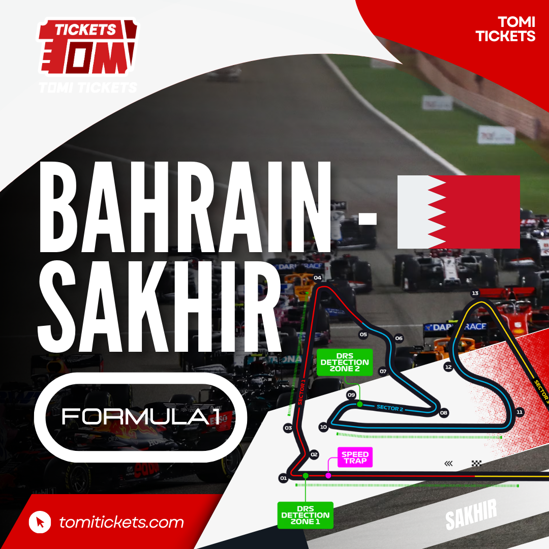 2026 巴林F1 大獎賽比賽門票| 座位相連・官方授權・VIP體驗– Tomi Tickets